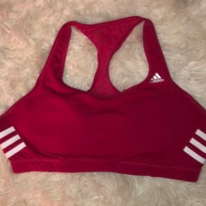 Adidas pink sports bra